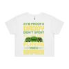 AS Colour / Wo's CROP TEE Thumbnail